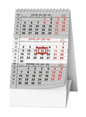 Mini tříměsíční kalendář stolní kalendář