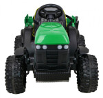 Mamido Dětský elektrický traktor Farmer s vlečkou a lopatou zelený