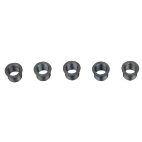 KS Tools 150.5096 Závitové pouzdro s nákružkem, délka = 9 mm, vnitřní závit = M18x1,5/AG = M20x1,5, sada 5 ks
