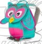 Batůžek pro nejmenší Affenzahn Olivia Owl small - turquoise