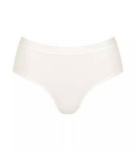 Dámské kalhotky GO Casual Midi - WHITE - bílé 00GZ - SLOGGI WHITE L