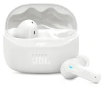 JBL Tune Beam 2 bílá / Bezdrátová sluchátka do uší / Bluetooth 5.3 / výdrž 12 h