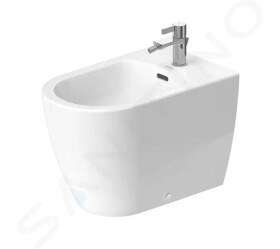 DURAVIT - Soleil by Starck Stojící bidet, otvor pro baterii, WonderGliss, bílá 22981000001