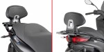 Tb5619A opěrka spolujezdce pro Piaggio Mp3 310 (25) montáž pouze bez kufru