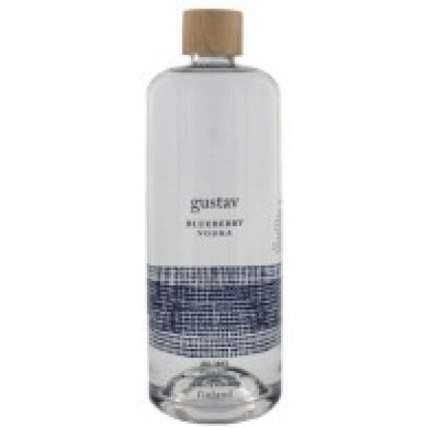 Gustav Blueberry Flavoured Vodka 40% 0,7 l (holá lahev)