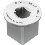 STAHLWILLE 03490068 - 440A - Klíč maticový otevřený velikost 1 3/4", 12-hran, náhradní hlavice čtyřhran 1/2"