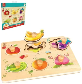 HAPE Vkládací puzzle Ovoce