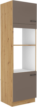 Vysoká skříňka pro vestavnou a mikrovlnou troubu Bolonia 60 DPM-210 2F