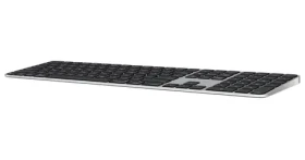 Apple Magic Keyboard s Touch ID a numerickou klávesnicí stříbrno-černá / Klávesnice / Bluetooth / DE Layout (MXK83D/A)