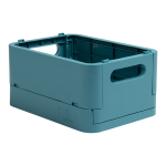 Skládací box, PP, MINI, petrolejový