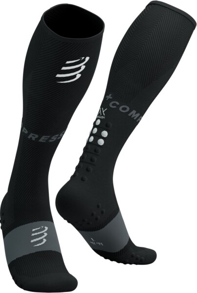 Kompresní podkolenky Compressport Full Socks Oxygen BLACK Velikost: EU