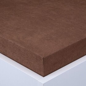 Napínací prostěradlo froté EXCLUSIVE tmavě hnědé 90 x 200 cm