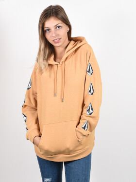 Volcom Deadly Stones VINTAGE GOLD dámská mikina přes hlavu - S