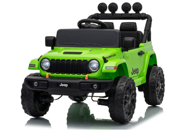 Mamido Elektrické autíčko Jeep Rubicon 24 V 2x200 W zelené