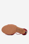 Sandály NINE WEST S4S16766 Syntetický materiál