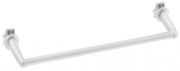 AQUALINE - Sušák ručníků na otopná tělesa 36cm rovný, bílá IDR-40