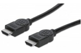 Manhattan 4K HDMI kabel s ethernetem 3m černá / prodlužovací / stíněný (323222)