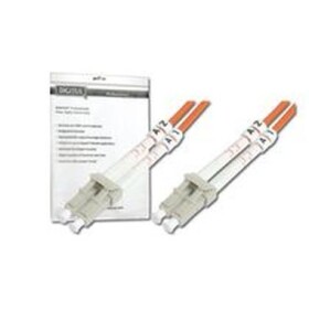 DIGITUS Fiber Optic Patch Cord, LC LC Multimode, OM3, Duplex 2m