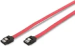 MicroConnect Propojovací kabel SATA 7pin - SATA 7pin 0.5m růžová / SATA I (SAT15005C)