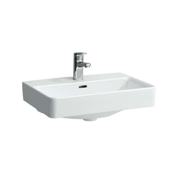 Laufen - Pro S Umyvadlo Compact, 55x38 cm, 1 otvor pro baterii, s LCC, bílá H8189584001041