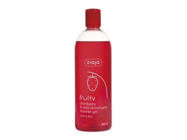 Ziaja Fruity Sprchový gel brusinka & lesní jahoda 500ml
