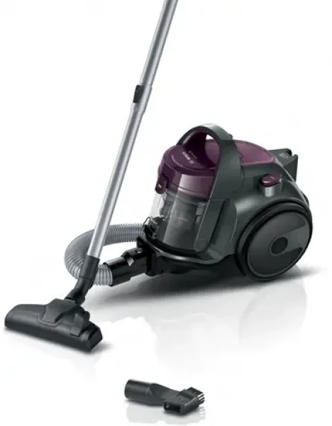 Bosch Series 2 BGC05AAA1 fialovo-šedá / Bezsáčkový vysavač / 700 W / rádius 9 m (BGC05AAA1)