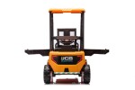 Mamido Dětský elektrický vysokozdvižný vozík JCB žlutý
