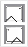 HOPA - Sprchové dveře DIANA - Rozměr A - 100 cm OLBSZ100