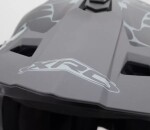 Dětská helma Xrc MX Jasper 2.0 black/grey - YM / šedá