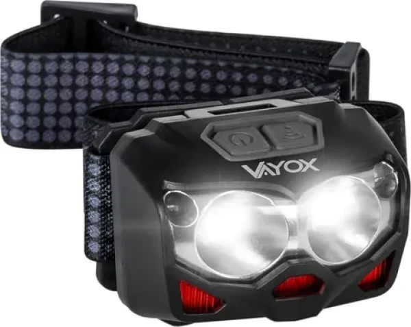 Vayox VA0078 / Čelová svítilna / LED / 500 lm / Akumulátorová (VA0078)