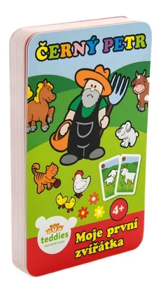 TEDDIES Černý Petr Moje první zvířátka