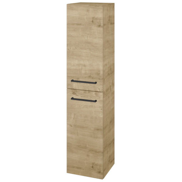 Dřevojas - Vysoká skříň s košem na prádlo DOS SVD2K 35 - D09 Arlington / Úchytka T06 / D09 Arlington / Levé 210588H