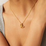 ELENYS Angel Pure – pozlacený náhrdelník 18K žluté zlato Délka: 40+5 cm / max. 45 cm