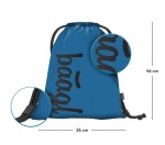 BAAGL SET Coolmate Ocean Blue: batoh, penál, sáček