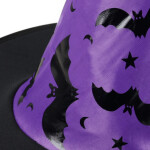 Rappa klobouk čarodějnický/halloween netopýr