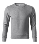 Zero mikina unisex tmavě šedý melír XS