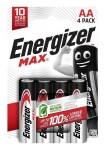 Alkalické tužkové baterie AA 4ks - Energizer Max