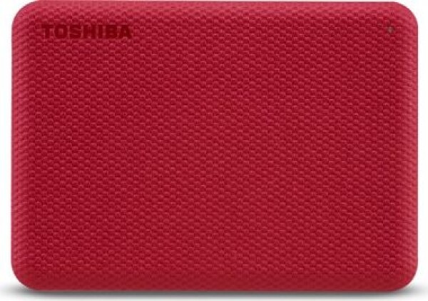 TOSHIBA CANVIO ADVANCE (NEW) 4TB červená / Externí HDD / 2.5 / USB 3.2 Gen 1 (HDTCA40ER3CA)