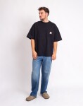 Tričko Carhartt WIP S/S Work Pocket T-Shirt Black