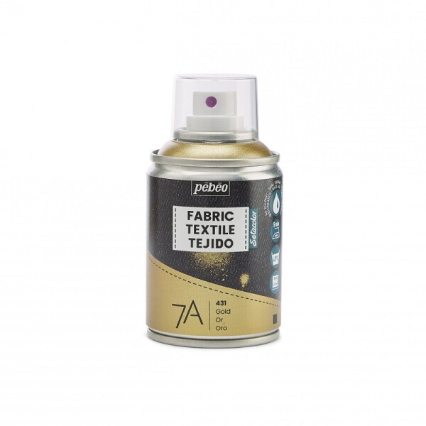 PEBEO Setacolor sprej na textil 7A 100ml - 31 zlatý