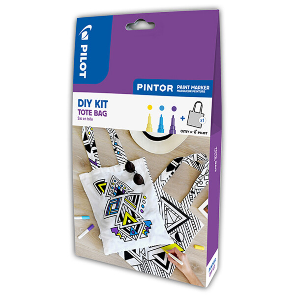 Dekorativní popisovače PILOT Pintor F, sada 3ks + taška