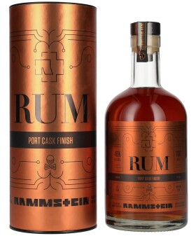 Rum Rammstein Port Cask Finish 0,7 l 46% (tuba)