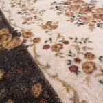 DumDekorace DumDekorace Originální hnědo krémový vintage koberec do obývacího pokoje