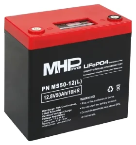 Carspa MHPower MS50-12(L) / LiFePO4 baterie / 12V / 50Ah / IP55 (MS50-12(L))