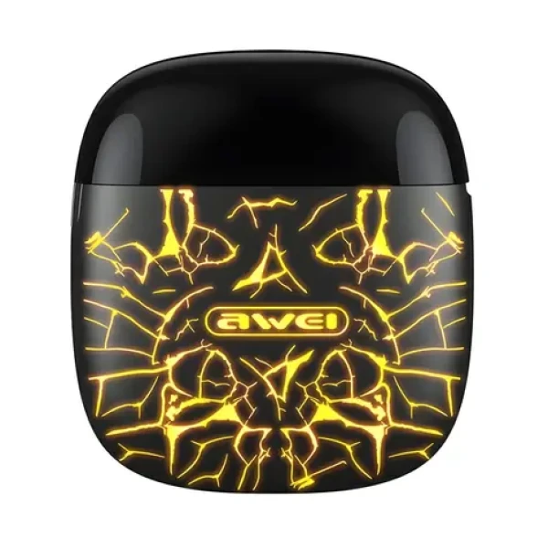 Awei T28 Pro černá / Bezdrátová sluchátka / TWS / Bluetooth 5.1 / IPX4 / dobíjecí pouzdro (T28PRO)