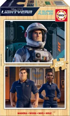 EDUCA Dřevěné puzzle Rakeťák