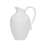 Chic Antique Porcelánový džbán Provence White 640 ml, bílá barva, porcelán