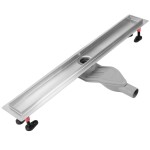 REA - Scarico lineare Neox Superflow BRUSH NICKEL 90 REA-G2708
