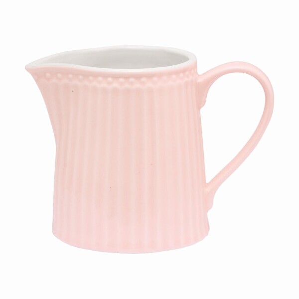 GREEN GATE Džbánek na smetanu Alice Pale Pink 250 ml, růžová barva, keramika