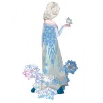 Amscan Frozen Elsa chodící balónek 88cm x 144cm modrý Amscan Frozen Elsa chodící balónek 88cm x 144cm modrý